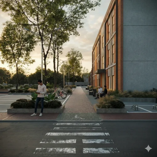 Habitacional + Cancha